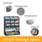 Metal Pen Organizer, Pencil Holder for Desk, Desk Organizer with Drawer for School, Home, Art Supplies (Black)